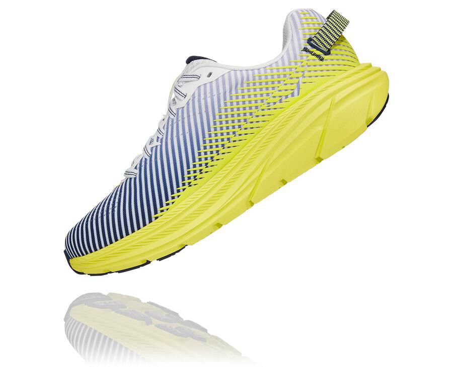 Hoka One One Hardloopschoenen Dames - Rincon 2 - Wit/Blauw - OW3154786